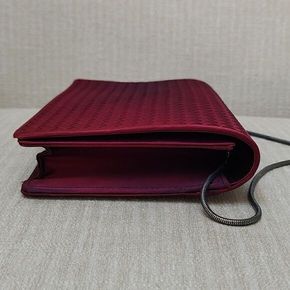 Bloomindales Woven Flap Clutch Shoulder Bag Vintage NWT - Picture 7 of 11